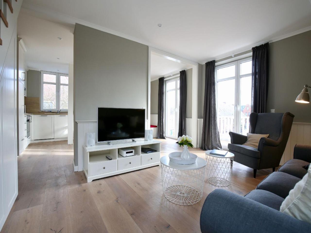 Charlotte 48 - Wunderschöne Ferienwohnung mit Balkon und Sauna Wangerooge Exterior foto